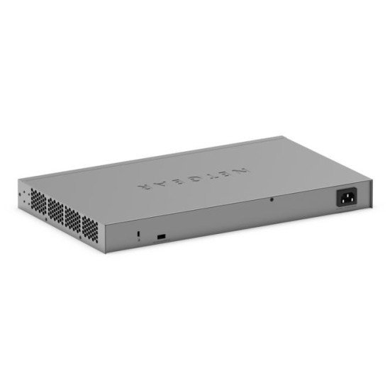 NETGEAR GS728TX L2/L3 10G Ethernet (100/1000/10000) Connexion Ethernet POE Noir NETGEAR GS728TX L2/L3 10G Ethernet (100/1000/10000) Connexion Ethernet POE Noir