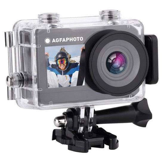 AgfaPhoto Action Cam caméra pour sports d'action 16 MP 2K Ultra HD CMOS Wifi 58 g