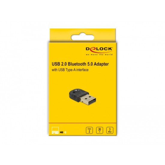 DeLOCK 61012 carte réseau Bluetooth 3 Mbit/s