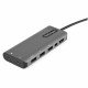 StarTech.com Adaptateur Multiports USB-C - USB-C vers HDMI ou Mini DisplayPort 4K 60Hz - Alimentation 100W Passthrough - Hub USB 4 Ports 10Gbps - Mini Dock USB Type-C - Câble Intégré 30cm