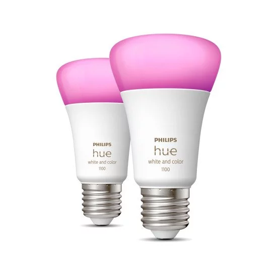 Philips Hue White and Color ambiance 8719514291317A éclairage intelligent Ampoule intelligente Bluetooth/Zigbee 11 W Philips Hue White and Color ambiance 8719514291317A éclairage intelligent Ampoule intelligente Bluetooth/Zigbee 11 W