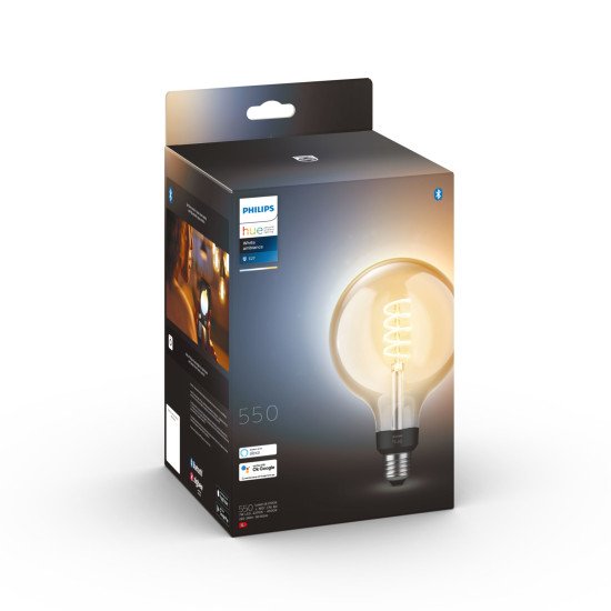 Philips Pack de 1 G125 E27 Filament Globe Philips Pack de 1 G125 E27 Filament Globe