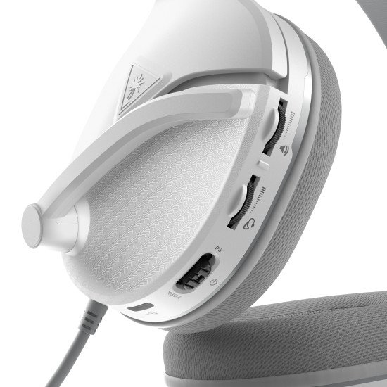 Turtle Beach Recon 200 Gen 2 Casque Avec fil Arceau Jouer Gris, Blanc