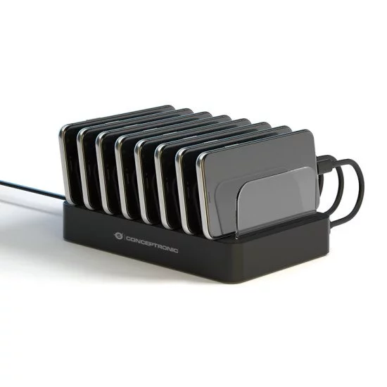 Conceptronic OZUL02B chargeur d'appareils mobiles Noir Intérieure Conceptronic OZUL02B chargeur d'appareils mobiles Noir Intérieure