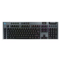 Logitech G G915 X LIGHTSPEED clavier Jouer USB + RF Wireless + Bluetooth QWERTZ Suisse Noir