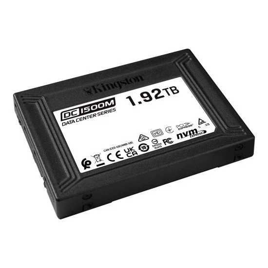 Kingston Technology DC1500M U.2 Enterprise SSD 1920 Go PCI Express 3.0 3D TLC NVMe Kingston Technology DC1500M U.2 Enterprise SSD 1920 Go PCI Express 3.0 3D TLC NVMe