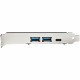 StarTech.com Carte PCI Express USB 5 Ports - Carte PCIe USB 3.1 Gen 2 10Gbps avec 1x USB-C & 2x USB-A - 1x IDC 2 Ports (Extension Connecteur Interne USB 5Gbps) - Carte Contrôleur USB C PCI Express