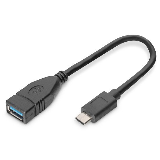 Digitus Câble adaptateur USB de Type-C™, OTG, de Type-C™ vers A
