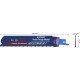 Bosch 2 608 900 367 Lame de scie sauteuse, à chantourner et sabre Lames de scie sabre Carbone 10 pièce(s)