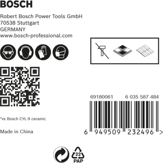 Bosch Expert 2 608 900 597 foret Ensemble de forets 5 pièce(s)