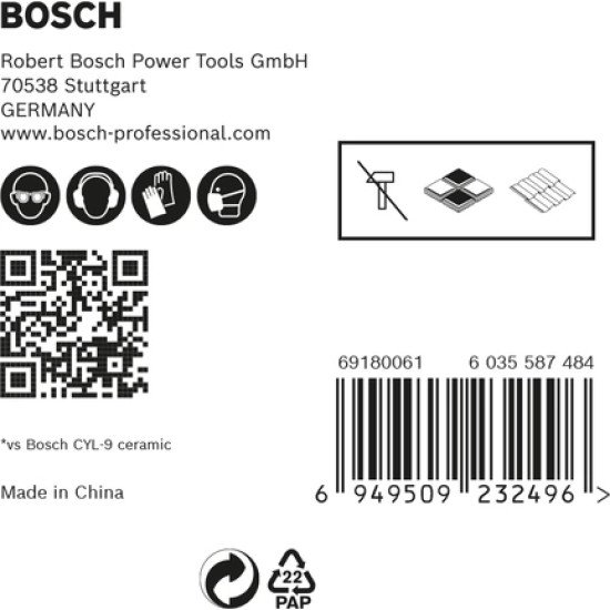 Bosch Expert 2 608 900 597 foret Ensemble de forets 5 pièce(s) Bosch Expert 2 608 900 597 foret Ensemble de forets 5 pièce(s)