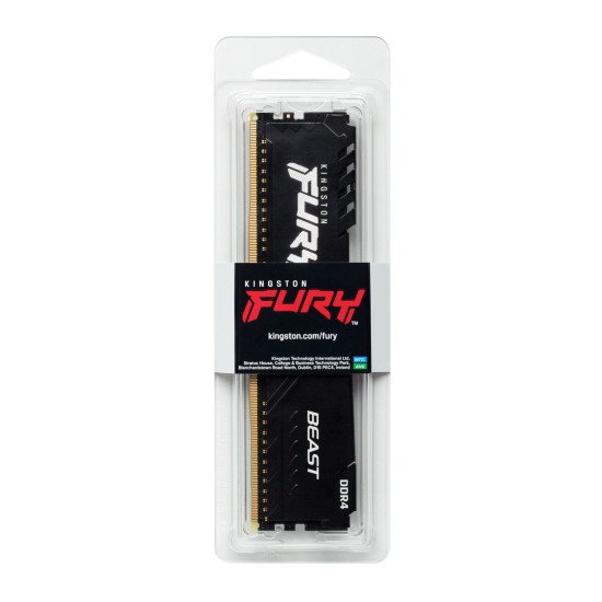 Kingston Technology FURY Beast module de mémoire 8 Go 1 x 8 Go DDR4 2666 MHz