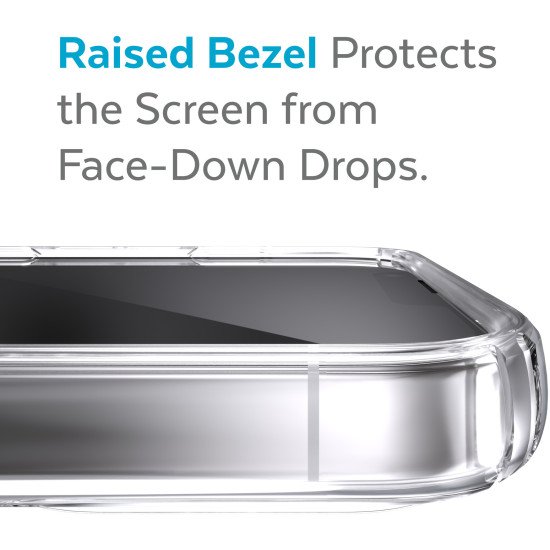 Speck Presidio Perfect Clear coque de protection pour téléphones portables 15,5 cm (6.1") Housse Transparent