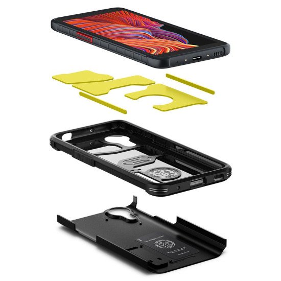 Spigen Tough Armor coque de protection pour téléphones portables 13,5 cm (5.3") Housse Noir