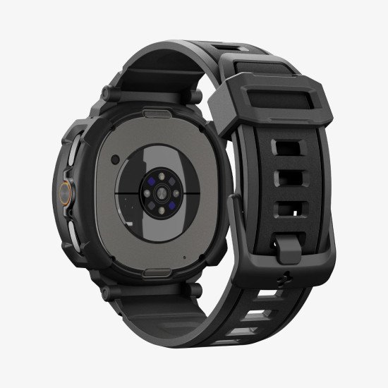 Spigen Rugged Armor Pro Boîtier + bracelet Noir Polyuréthane thermoplastique (TPU)