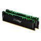 Kingston Technology FURY Renegade RGB module de mémoire 16 Go 2 x 8 Go DDR4 3200 MHz