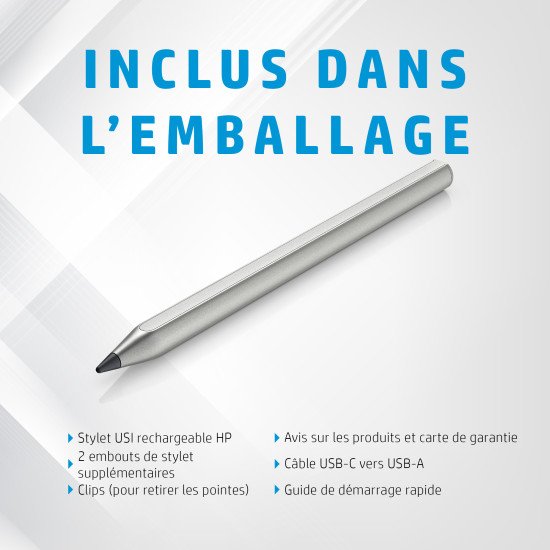 HP Stylet USI rechargeable sans fil