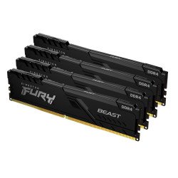 Kingston Technology FURY Beast module de mémoire 32 Go 4 x 8 Go DDR4 3200 MHz Kingston Technology FURY Beast module de mémoire 32 Go 4 x 8 Go DDR4 3200 MHz