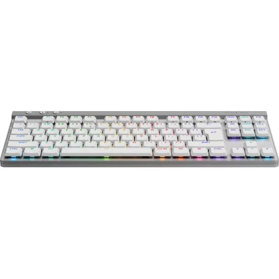 Logitech G G515 clavier Jouer RF sans fil + Bluetooth QWERTY US International Blanc Logitech G G515 clavier Jouer RF sans fil + Bluetooth QWERTY US International Blanc