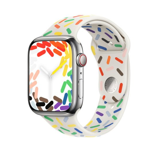 Apple MUQ33ZM/A accessoire intelligent à porter sur soi Bande Multicolore Fluoroélastomère
