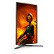 AOC G3 U27G3X écran PC 68,6 cm (27") 3840 x 2160 pixels 4K Ultra HD LED Noir, Rouge