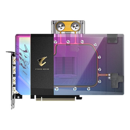 GIGABYTE AORUS GeForce RTX 5090 XTREME WATERFORCE WB 32G Carte Graphique - 32 Go GDDR7, 512 bits, PCI-E 5.0, 2655 MHz Fréquence du Cœur, 3 x DP 2.1a, 1 x HDMI 2.1b, NVIDIA DLSS 4, GV-N5090AORUSX WB-32GD GIGABYTE AORUS GeForce RTX 5090 XTREME WATERFORCE WB 32G Carte Graphique - 32 Go GDDR7, 512 bits, PCI-E 5.0, 2655 MHz Fréquence du Cœur, 3 x DP 2.1a, 1 x HDMI 2.1b, NVIDIA DLSS 4, GV-N5090AORUSX WB-32GD