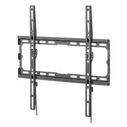 Manhattan Support mural pour TV/moniteurs (fixe), écrans 32" à 55", Compatibilité VESA : de 200x200 à 400x400 mm (vérifiez les dimensions des quatre trous de fixation à l'arrière), charge max. 40 kg, noir