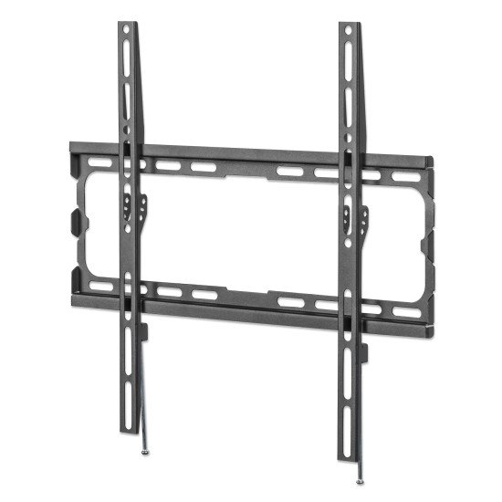 Manhattan Support mural pour TV/moniteurs (fixe), écrans 32" à 55", Compatibilité VESA : de 200x200 à 400x400 mm (vérifiez les dimensions des quatre trous de fixation à l'arrière), charge max. 40 kg, noir