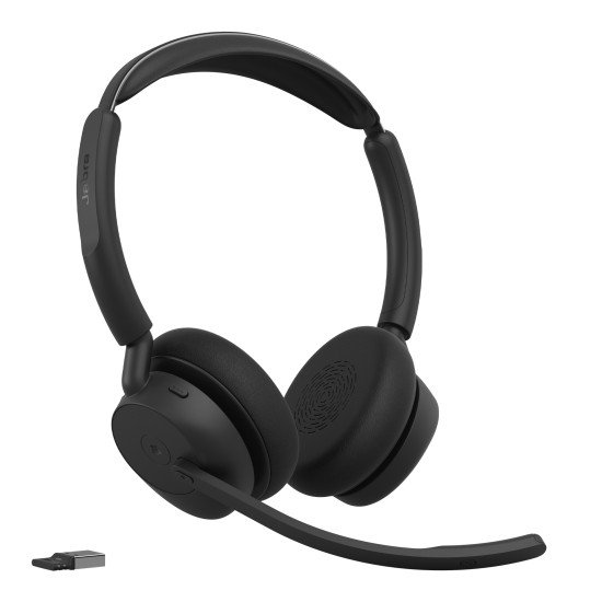 Jabra Evolve3 45 Casque Sans fil Arceau Bureau/Centre d'appels USB Type-A Bluetooth Noir