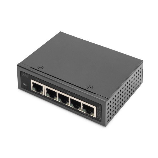 Digitus Extenseur PoE industriel Gigabit 5 ports