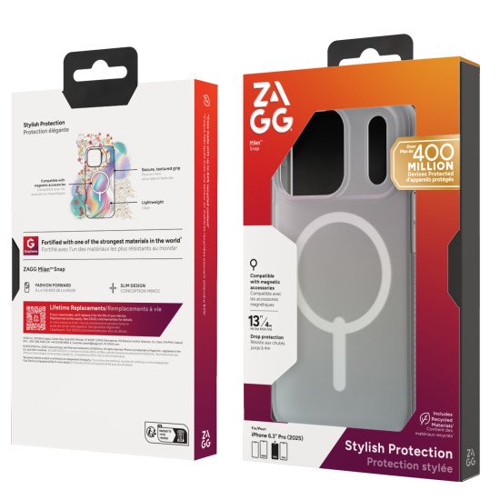 ZAGG Milan Snap coque de protection pour téléphones portables 16 cm (6.3") Housse Multicolore ZAGG Milan Snap coque de protection pour téléphones portables 16 cm (6.3") Housse Multicolore