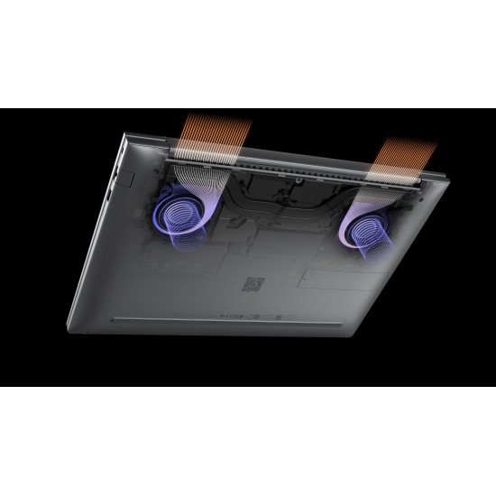 HP Zbook X ZBXG2i16 U9 386H 16 64GB/1T PC NLSgl Copilot+ PC Intel Core Ultra 9 Station de travail mobile 40,6 cm (16") 2.5K 64 Go DDR5-SDRAM 1 To SSD NVIDIA RTX PRO 2000 Blackwell Wi-Fi 7 (802.11be) Windows 11 Pro AI Workstation, AI PC Argent QWERTY
