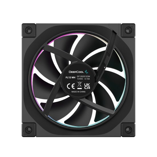 DeepCool FL12-3 in 1 Boitier PC Ventilateur 12 cm Noir 3 pièce(s) DeepCool FL12-3 in 1 Boitier PC Ventilateur 12 cm Noir 3 pièce(s)