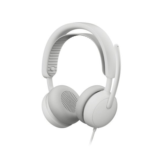 Logitech 981-001617 casque Avec fil Arceau Appels/Musique USB Type-C / USB Type-A Blanc