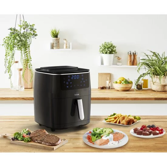 Tefal Easy Fry Grill & Steam FW2018 Unique Autonome 1700 W Friteuse d'air chaud Noir Tefal Easy Fry Grill & Steam FW2018 Unique Autonome 1700 W Friteuse d'air chaud Noir