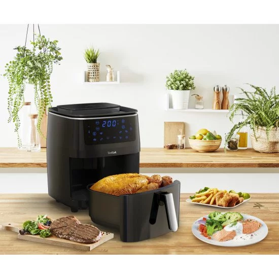 Tefal Easy Fry Grill & Steam FW2018 Unique Autonome 1700 W Friteuse d'air chaud Noir Tefal Easy Fry Grill & Steam FW2018 Unique Autonome 1700 W Friteuse d'air chaud Noir