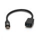 C2G Convertisseur adaptateur USB-C® Mâle vers USB-A femelle - USB 3.2 1ère Gén (5 Gbits/s)