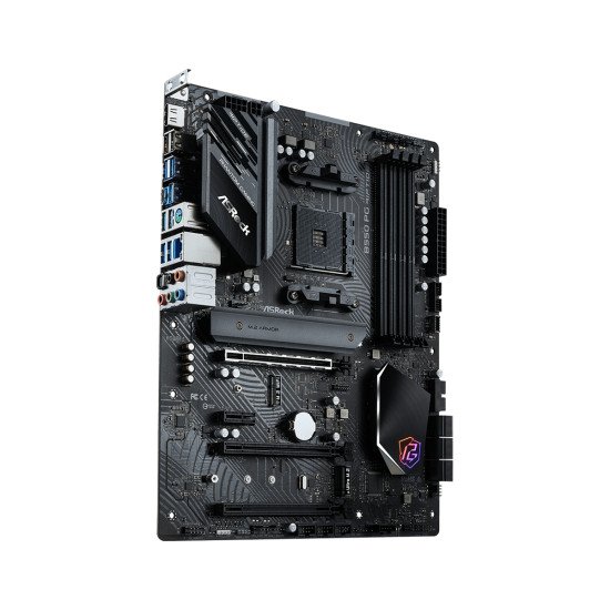 Asrock B550 PG Riptide AMD B550 Emplacement AM4 ATX Asrock B550 PG Riptide AMD B550 Emplacement AM4 ATX