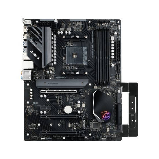 Asrock B550 PG Riptide AMD B550 Emplacement AM4 ATX Asrock B550 PG Riptide AMD B550 Emplacement AM4 ATX