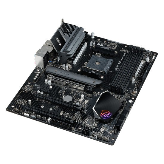 Asrock B550 PG Riptide AMD B550 Emplacement AM4 ATX Asrock B550 PG Riptide AMD B550 Emplacement AM4 ATX