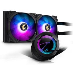 GIGABYTE AORUS WATERFORCE 280 Processeur Refroidisseur de liquide tout-en-un Noir GIGABYTE AORUS WATERFORCE 280 Processeur Refroidisseur de liquide tout-en-un Noir