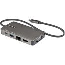 StarTech.com Adaptateur Multiports USB-C - USB-C vers HDMI 4K 30Hz ou VGA 1080p - Mini Dock USB Type-C avec Alimentation 100W Passthrough - Hub USB 3 Ports USB 5Gbps - GbE - Câble Intégré 30cm StarTech.com Adaptateur Multiports USB-C - USB-C vers HDMI 4K 30Hz ou VGA 1080p - Mini Dock USB Type-C avec Alimentation 100W Passthrough - Hub USB 3 Ports USB 5Gbps - GbE - Câble Intégré 30cm
