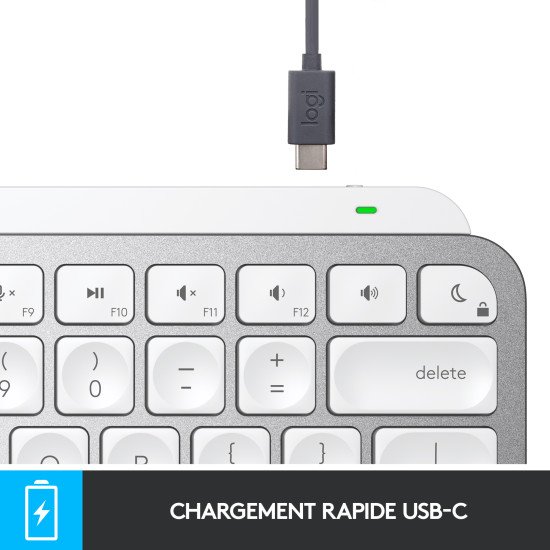 Logitech MX Keys Mini for Mac clavier RF sans fil + Bluetooth QWERTY US International