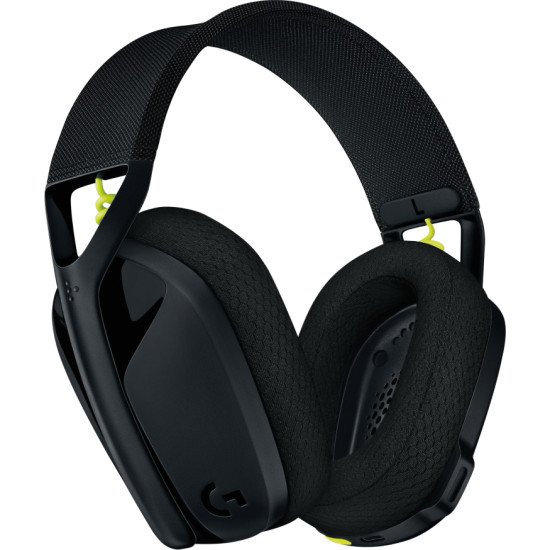 Logitech G G435 Casque Arceau Bluetooth Noir, Jaune