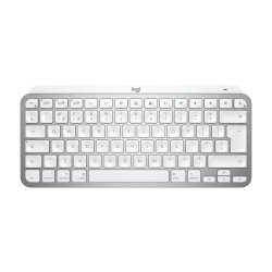 Logitech MX Keys Mini For Mac Minimalist Wireless Illuminated Keyboard clavier Bluetooth QWERTY Anglais Gris