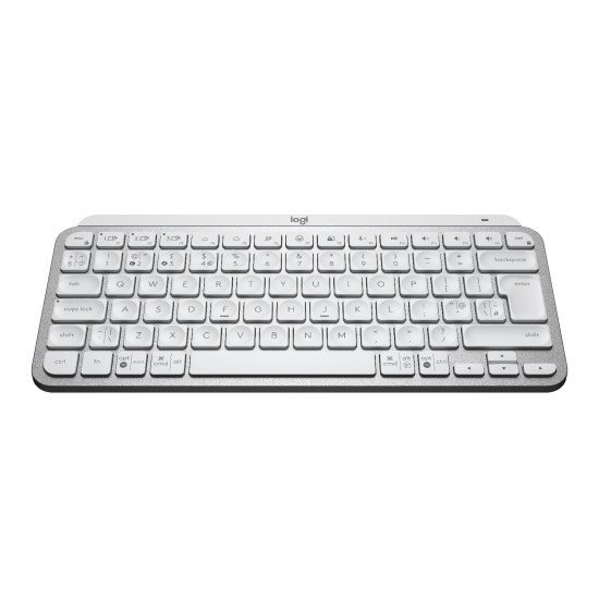 Logitech MX Keys Mini Minimalist Wireless Illuminated Keyboard clavier RF sans fil + Bluetooth QWERTY Anglais britannique Gris