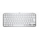 Logitech MX Keys Mini Minimalist Wireless Illuminated Keyboard clavier RF sans fil + Bluetooth QWERTY Anglais britannique Gris
