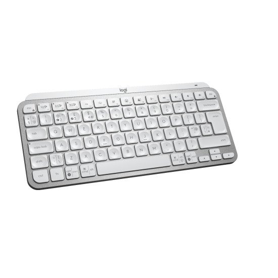 Logitech MX Keys Mini Minimalist Wireless Illuminated Keyboard clavier RF sans fil + Bluetooth QWERTY Anglais britannique Gris