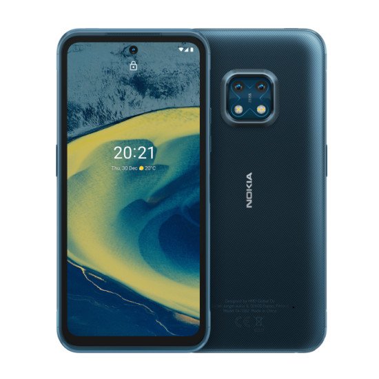 Nokia XR20 16,9 cm (6.67") Double SIM Android 11 5G USB Type-C 4 Go 64 Go 4630 mAh Bleu