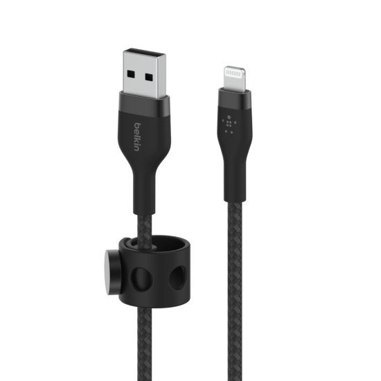 Belkin CAA010BT1MBK câble USB 1 m USB A USB C/Lightning Noir